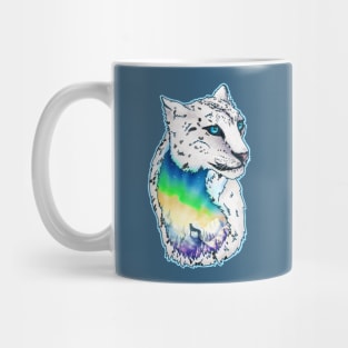 Leopard Borealis Mug